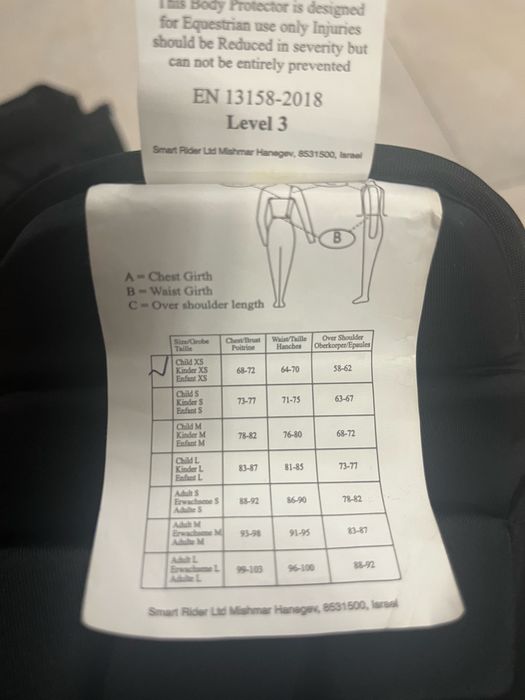 Zestaw do jazdy konnej