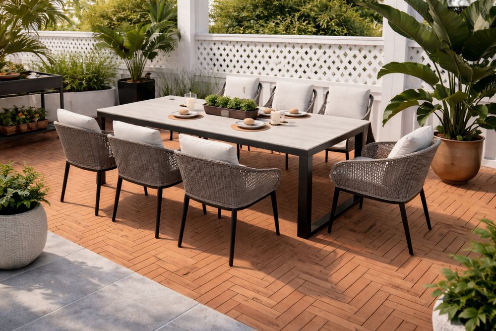 Podest WPC na taras prosty montaż klik