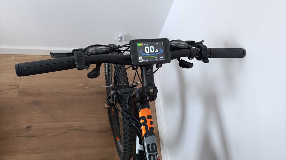 Rower elektryczny po konwersji 250W, 13Ah e-bike 25km/h