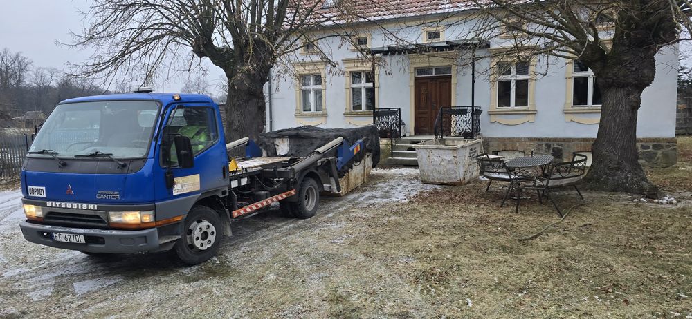 Kontener na odpady śmieci gruz ziemia Gorzów  Skwierzyna  okolice
