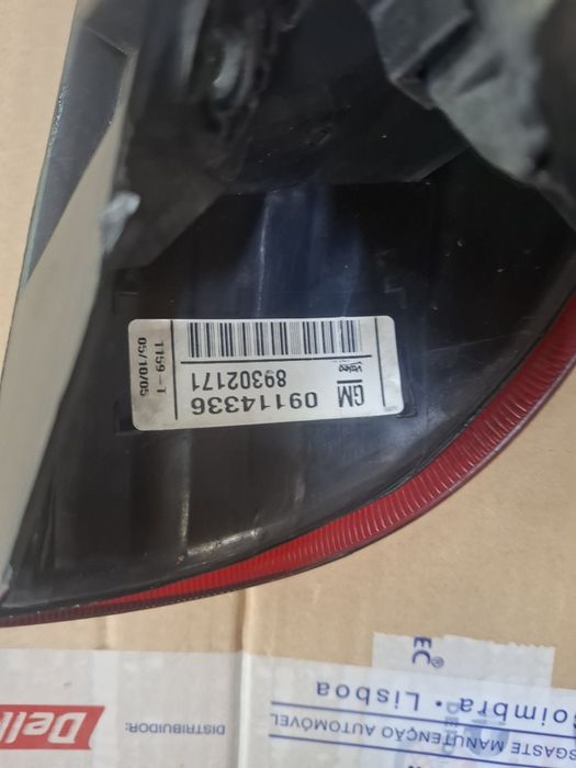 2 Farolins  tras opel corsa C 3 portas ano 2006