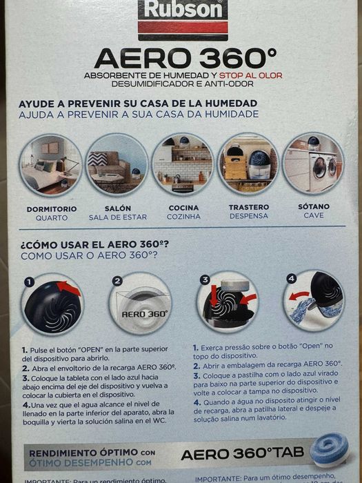 Rubson Aero 360º - Desumidificador autónomo