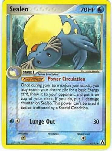 Pokemon Card - Sealeo 70 HP