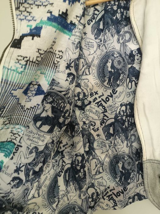 Desigual kurtka lekka jak jeansowa 36