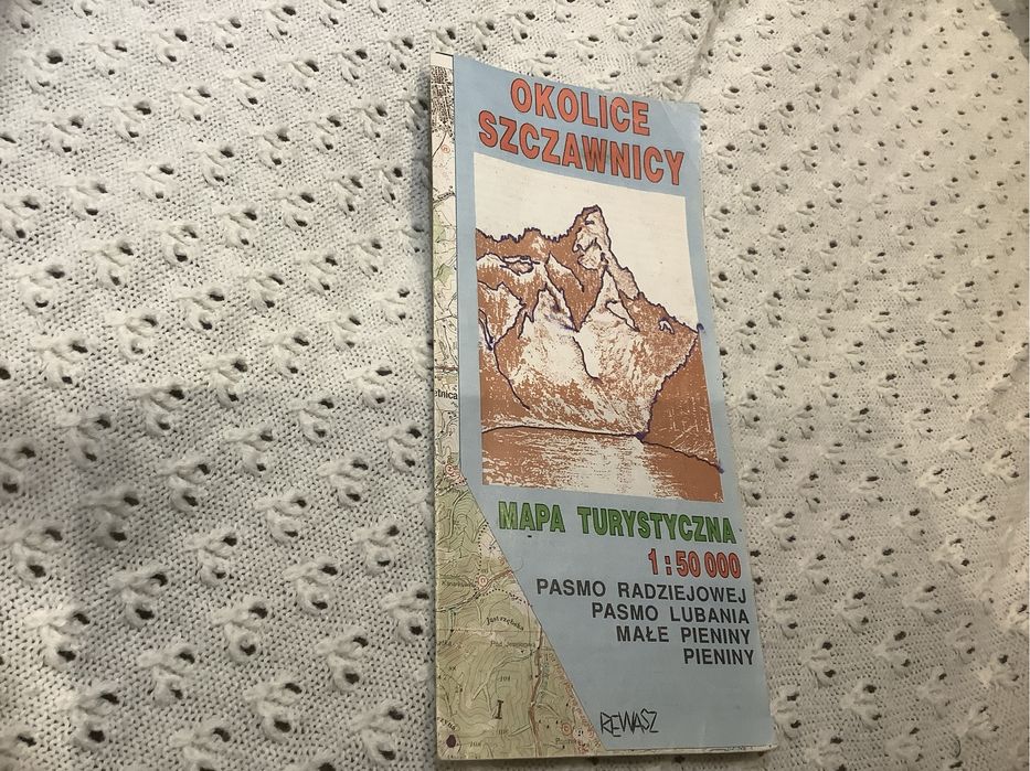 Okolice szczawnicy mapa turystyczna