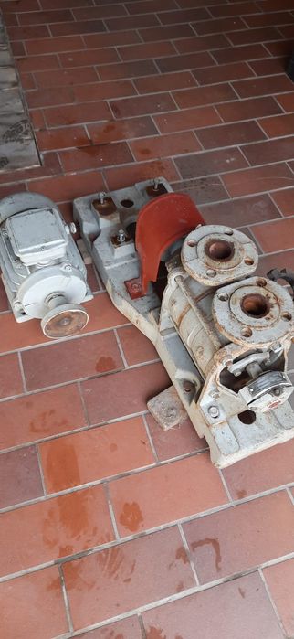 Pompa SK 6.81.1.2 sprzęgło, rama i silnik