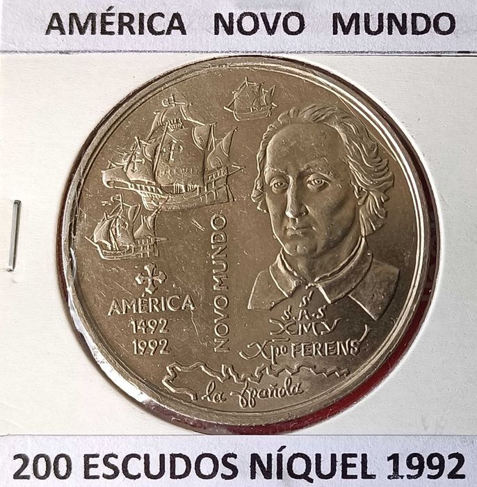 2 Moedas comemorativas alusivas aos descobrimentos Portugueses