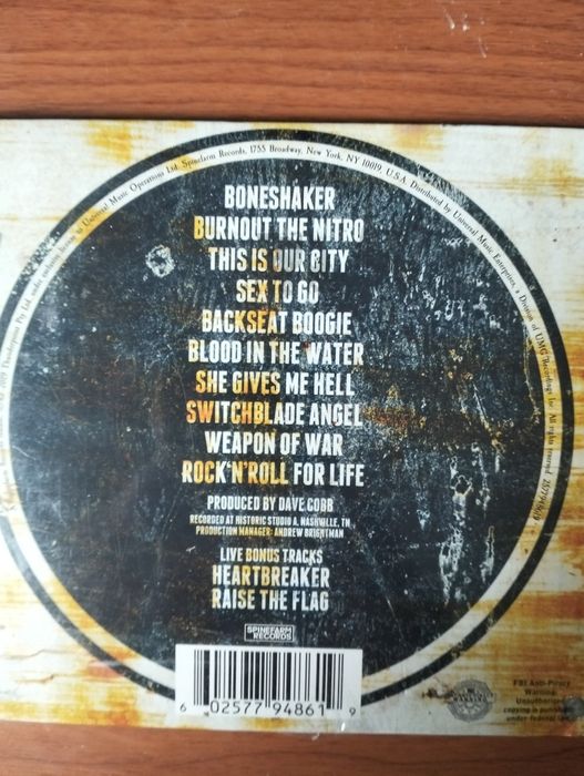 CD Airbourne - Boneshaker'