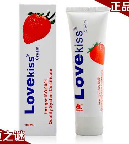 Смазка гель съедобный на водной основе со вкусом Клубники 100мл