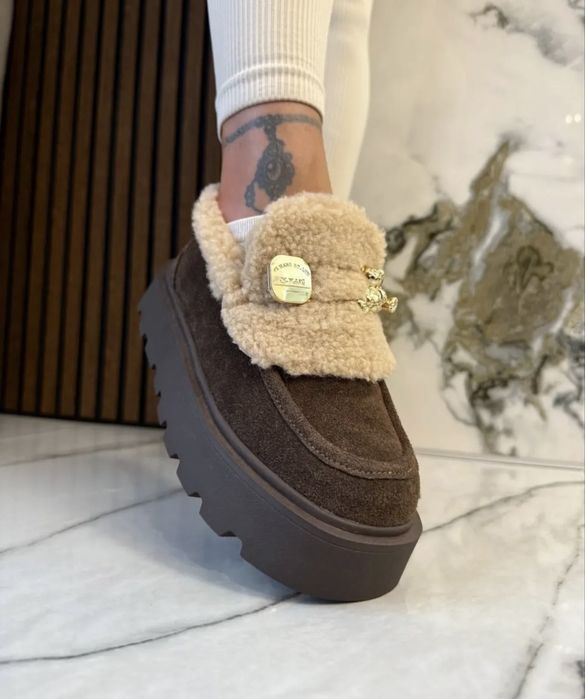 Угги автоледі жіночі, лофери зимові