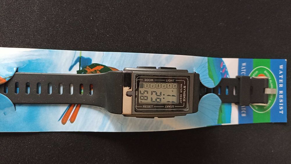 Zegarek elektroniczny męski synoke Nowy