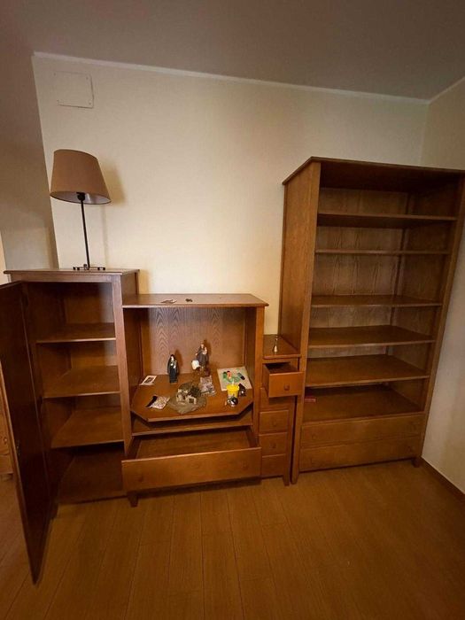 Conjunto completo de Sala em carvalho