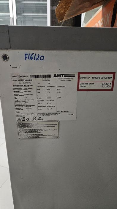 Arca congeladora comercial
