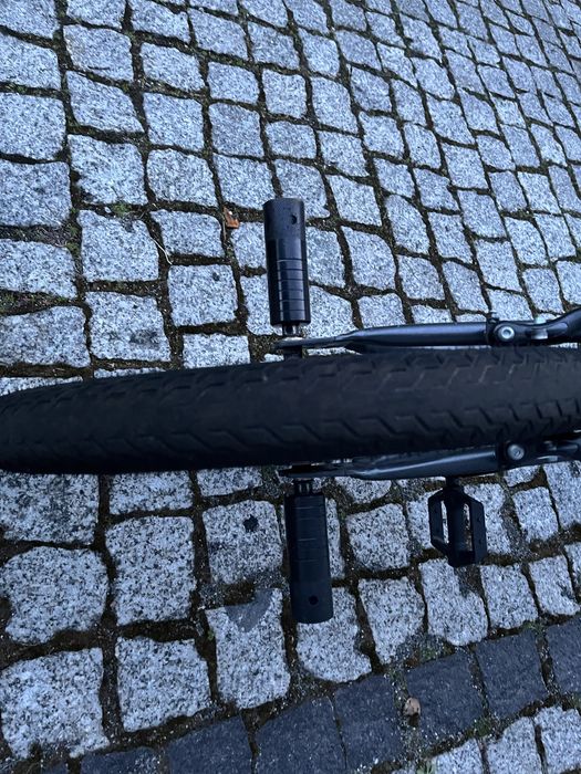 Czarny bmx + pegi