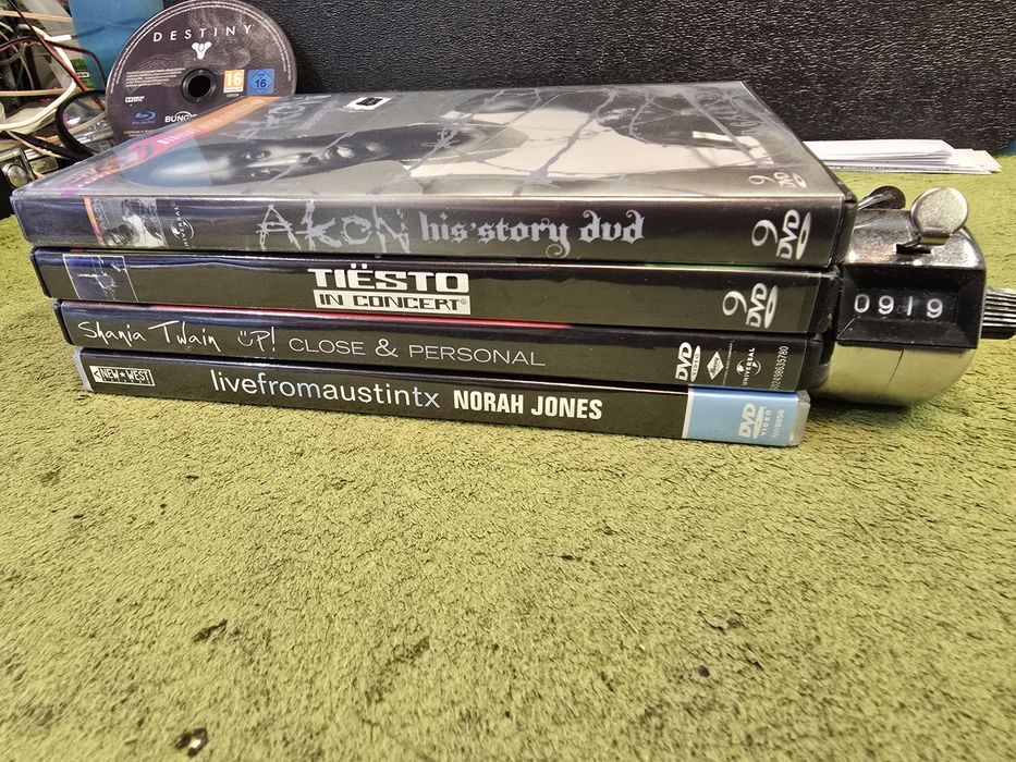 Zestaw 4 koncerty na DVD.