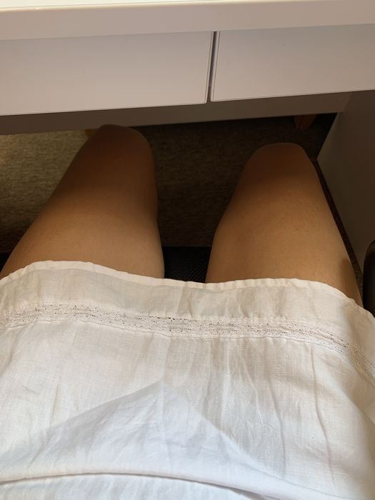 Белый сарафан лён Colin’s XS/S 250гр