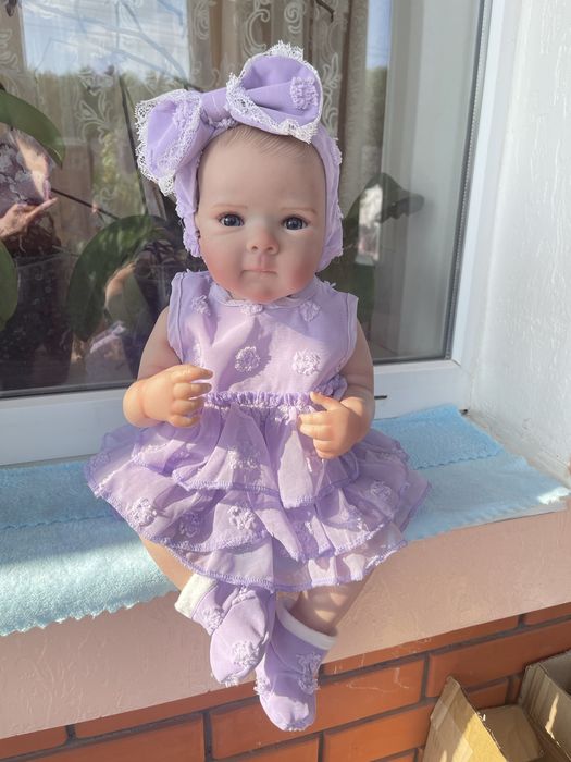 Лялька реборн оригінал , кукла , пупс вініл 3d