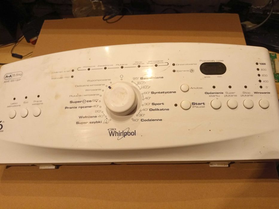 Programator pralka Whirlpool