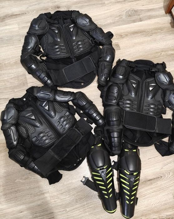 Моточерепаха + наколінники комплект для мотокроссу ендуро єндуро