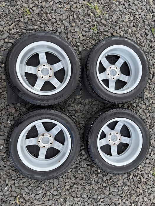 Продам диски Nissan Leaf 5/114,3 r16 з Шинами зима 205/55 r16 з Норвегії.