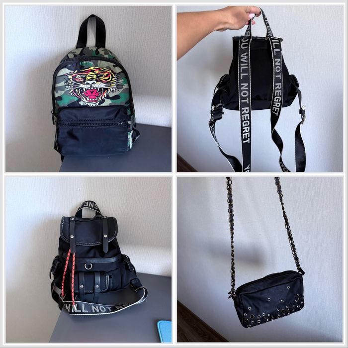 Ed Hardy рюкзак,рюкзак zara ,сумка,за все