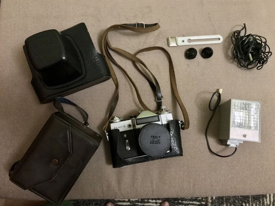 Без обєктивa!!! Фотоапарат, Zenit - E Олімпийскій