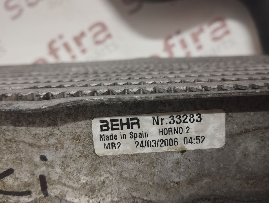 Radiador do Intercooler RENAULT SCÉNIC I Veículo multiuso - 8200115540D