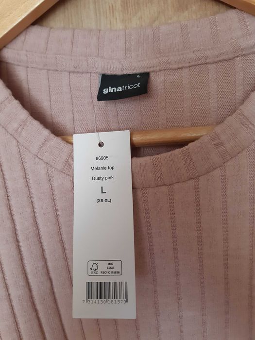 Przejściowy krótki sweterek Crop Top Gina Tricot