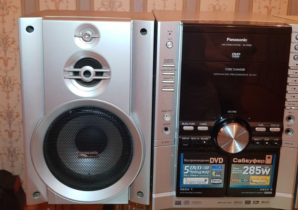 Музичний центр  Panasonis SB- WVK 650