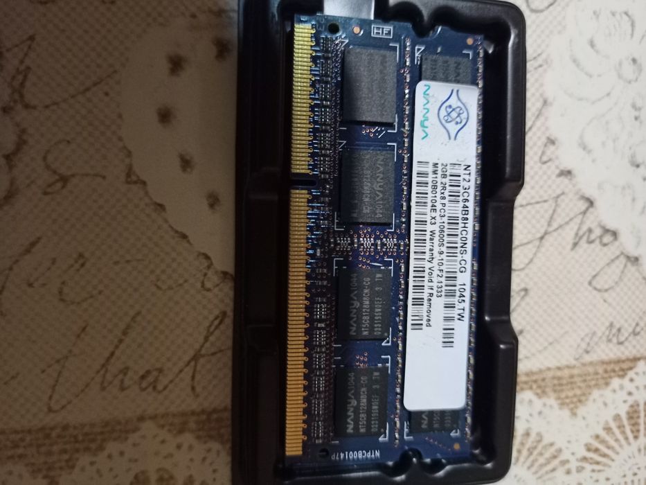 Оперативка sodimm ddr3 2gb