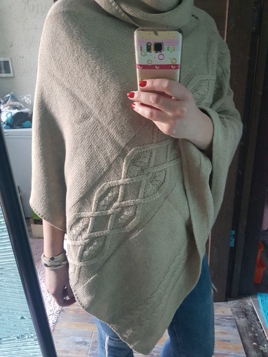 Пончо reserved накидка