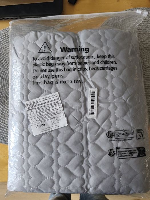 Wodoodporny pokrowiec na materac 140x200