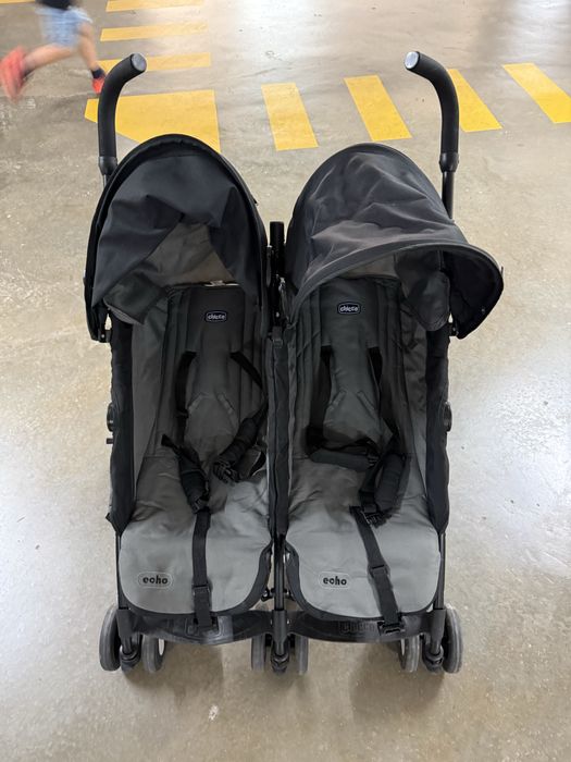 Carrinho Chicco Echo Twin – Ideal para 2 Criançs