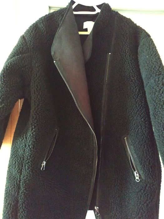 Kurtka baranek czarna