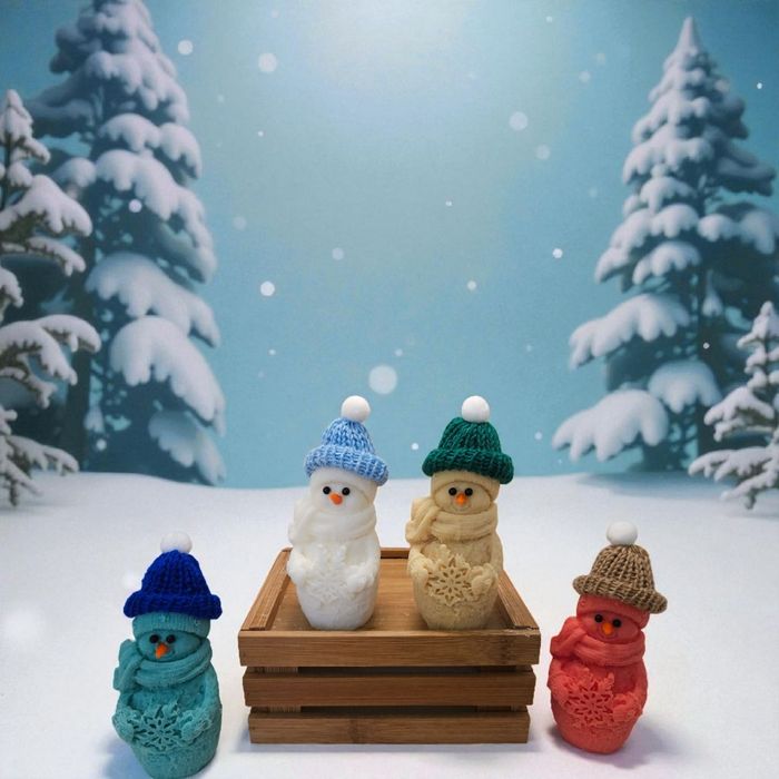 Świeczki sojowe świąteczne