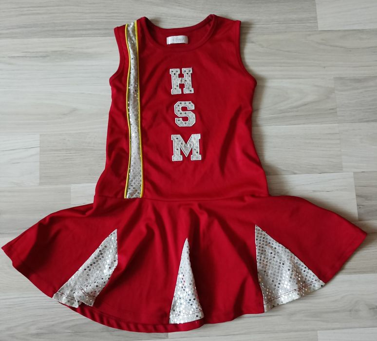 Disney Store High School Musical HSM Kostium karnawałowy Cheerleaderka
