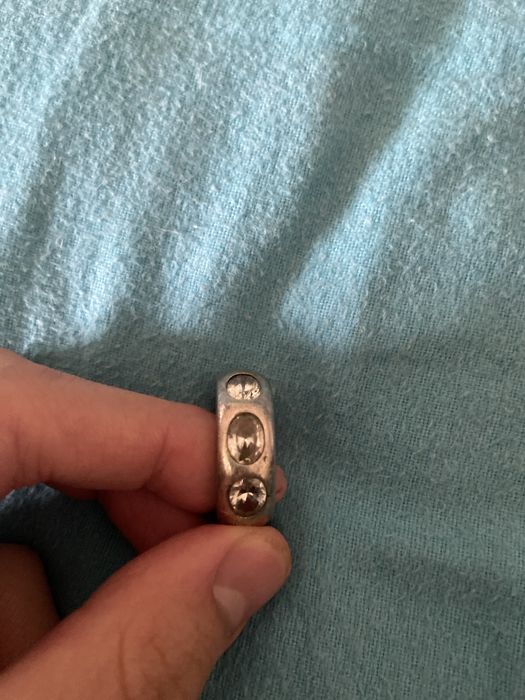 Anel de prata tamanho 12 ( Portes gratis )