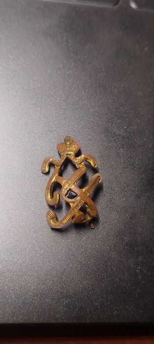 Вензель на кокарду ГУ