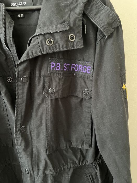 Pull & Bear kurtka parka wiosna jesień r. XL