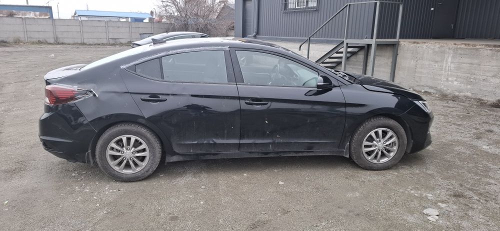 Hyndai Elantra после прилёта