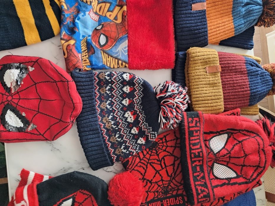 Zestaw zimowy dla chłopca 2-5 lat. Stan bardzo dobry I dobry normalne