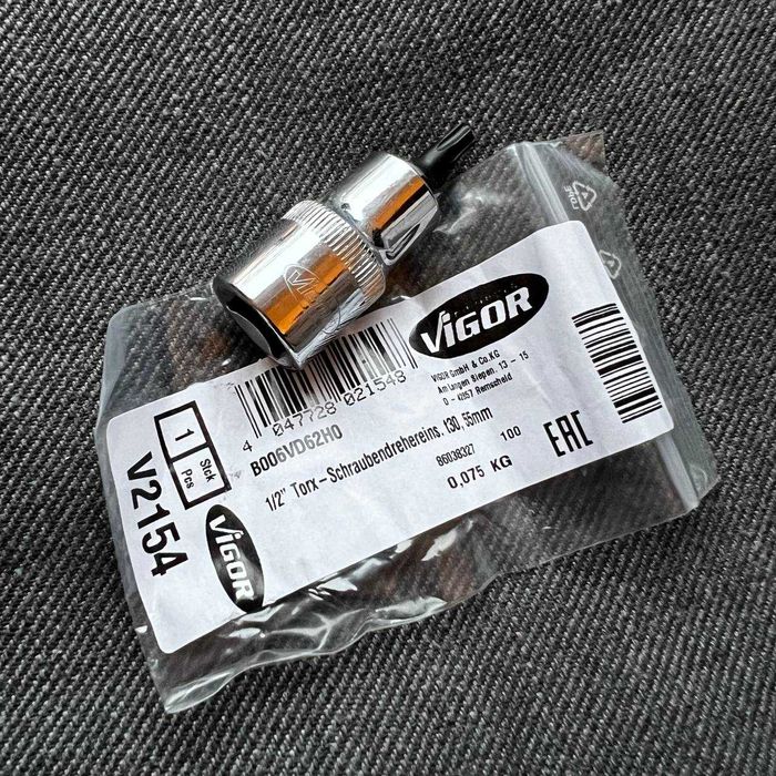 Vigor V2154 Вставка для отвертки Torx