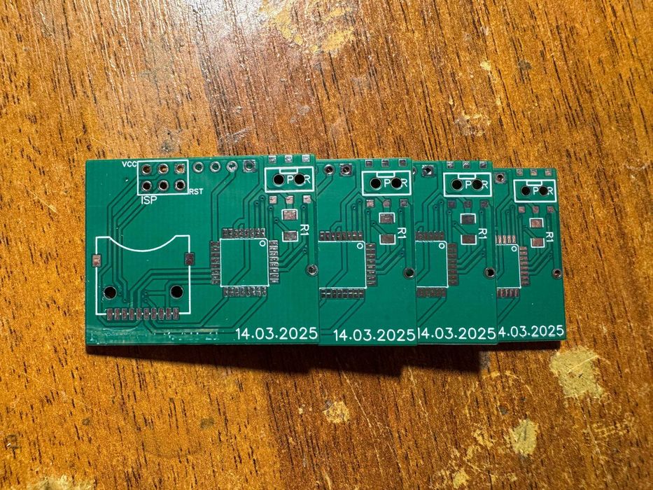 Електронна шпаргалка Alex Gyver плата друкована