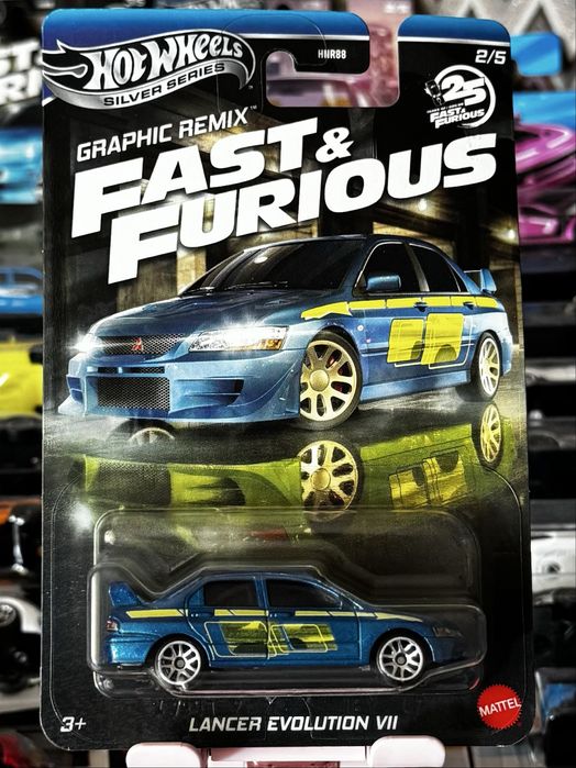 Lancer Evolution 7 Hotwheels хотвілс лансер ланцер колекційна silver