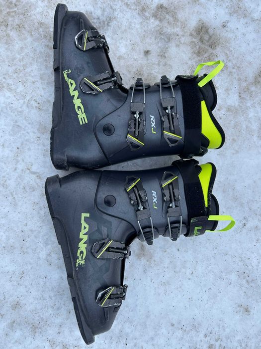 Komplet narciarski juniorski buty Lange 298mm, narty Head 150cm