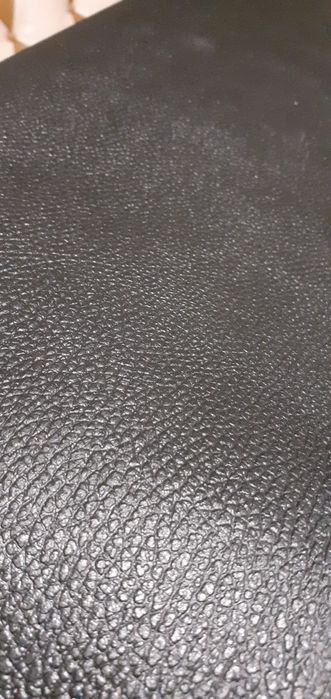 натуральная итальянская кожа спилок  черная на handmade