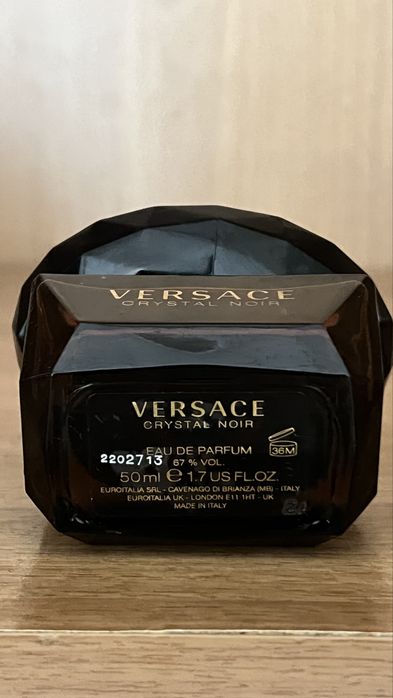 Versace crystal noir eau de parfum 50ml