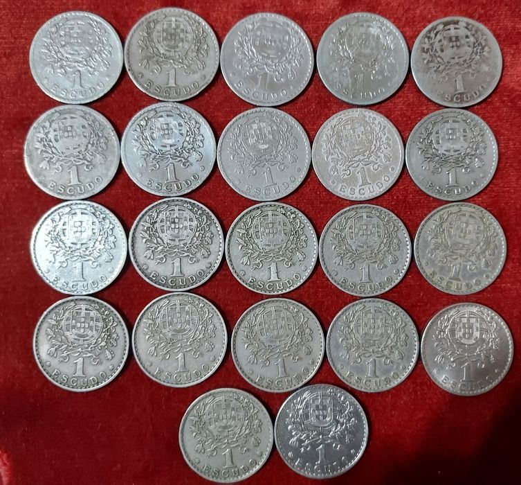 Coleção completa 1 escudos