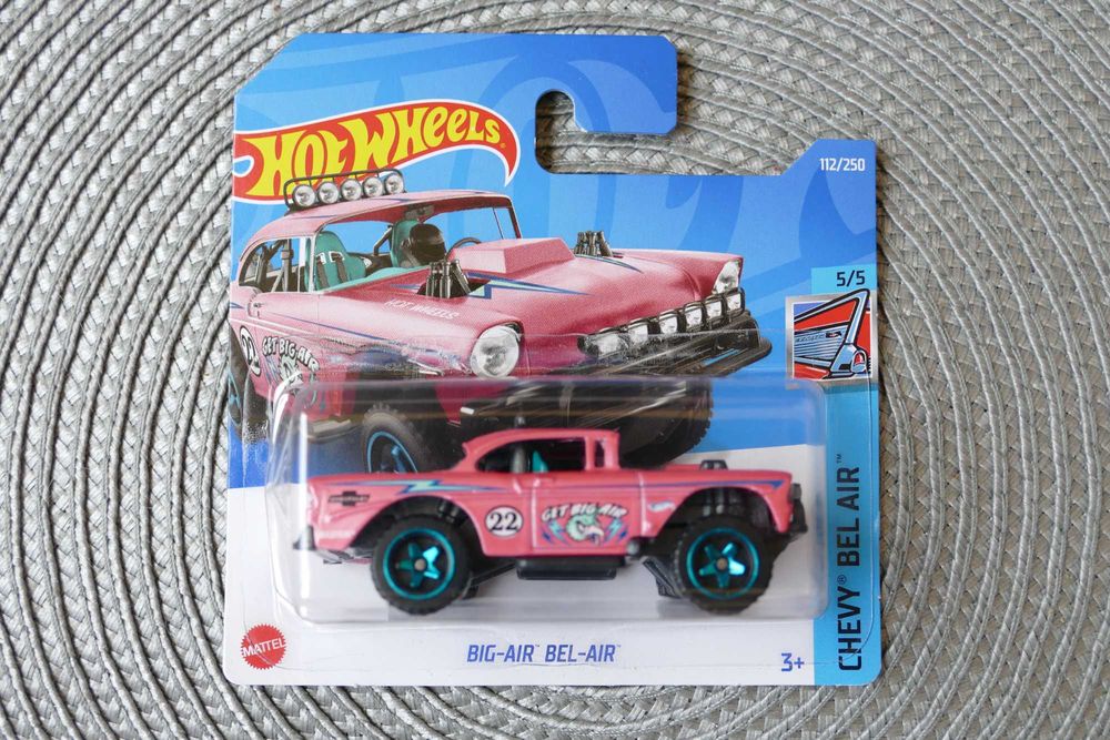 Hot Wheels autko "Resorak" BIG-AIR BEL-AIR edycja 2022r.