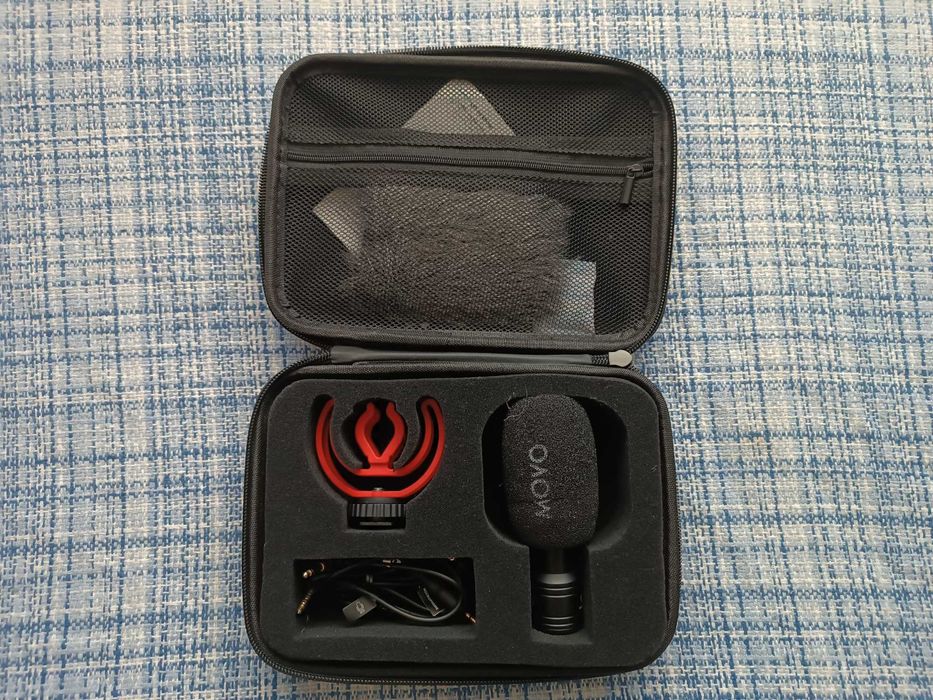 Microfone Movo VXR10 Pro (para câmeras ou smartphones)
